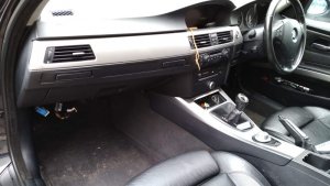 wnętrze samochodu BMW